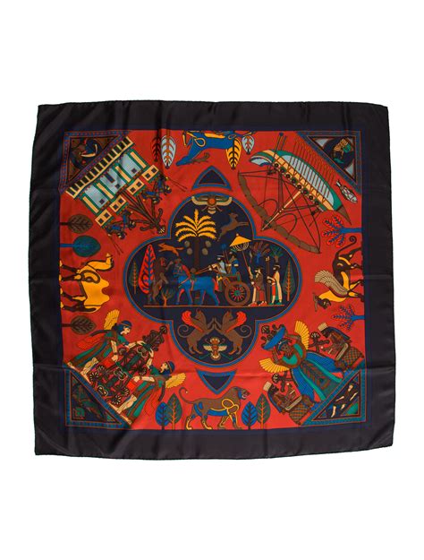 Hermès Persepolis Silk Scarf 